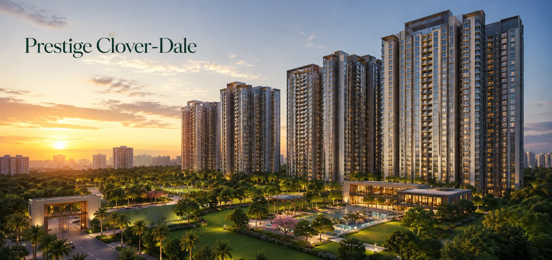 Prestige Clover Dale Night View